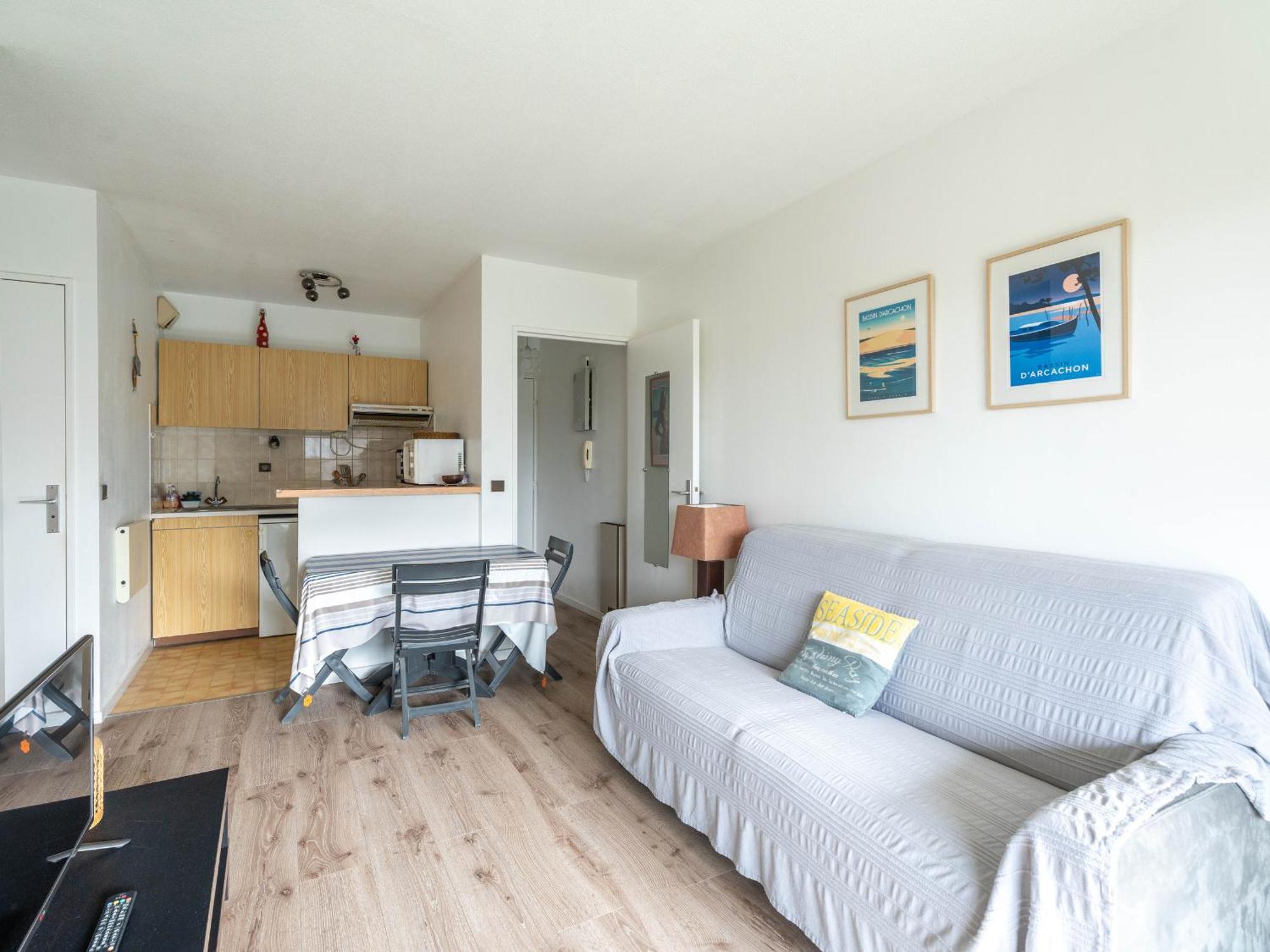 Appartement Proche Plage & Casino Avec Balcon Et Parking Prive, Arcachon - Fr-1-319-110 מראה חיצוני תמונה